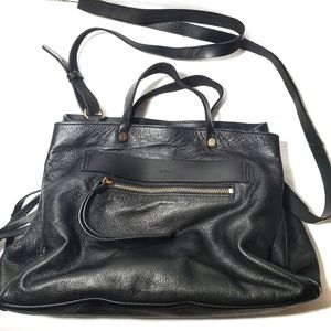 NEW Kooba Ridgefield Leather Satchel Crossbody bag